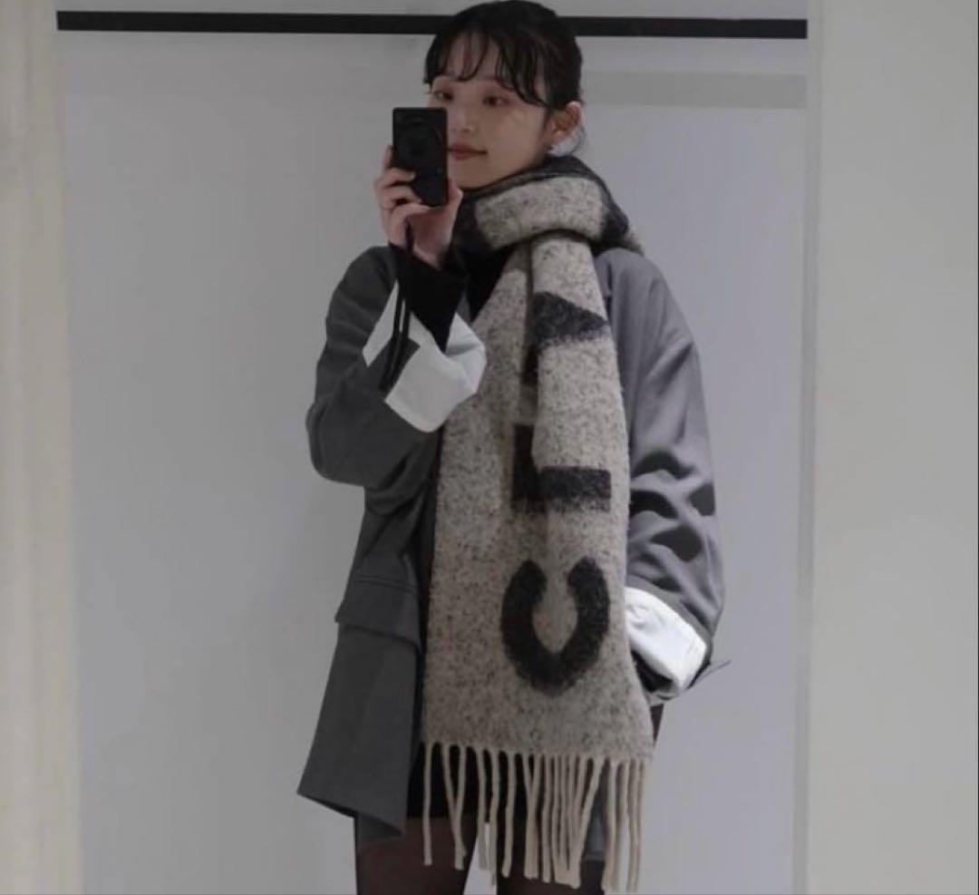 CLANE CLANE LOGO MUFFLERミックスFサイズ新品