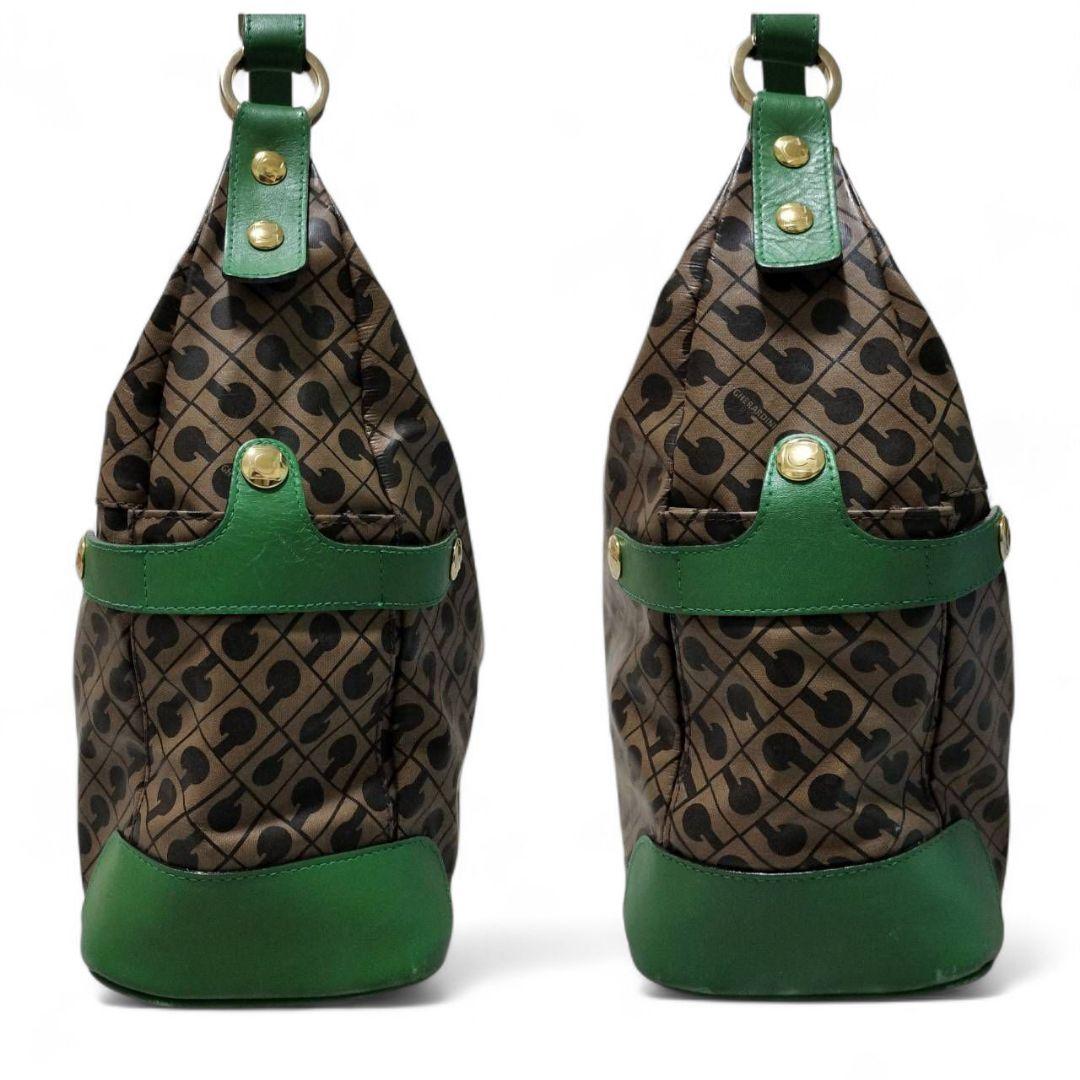 未使用級 ゲラルディーニ トートバック ワンショルダー ソフティ ハーフムーン