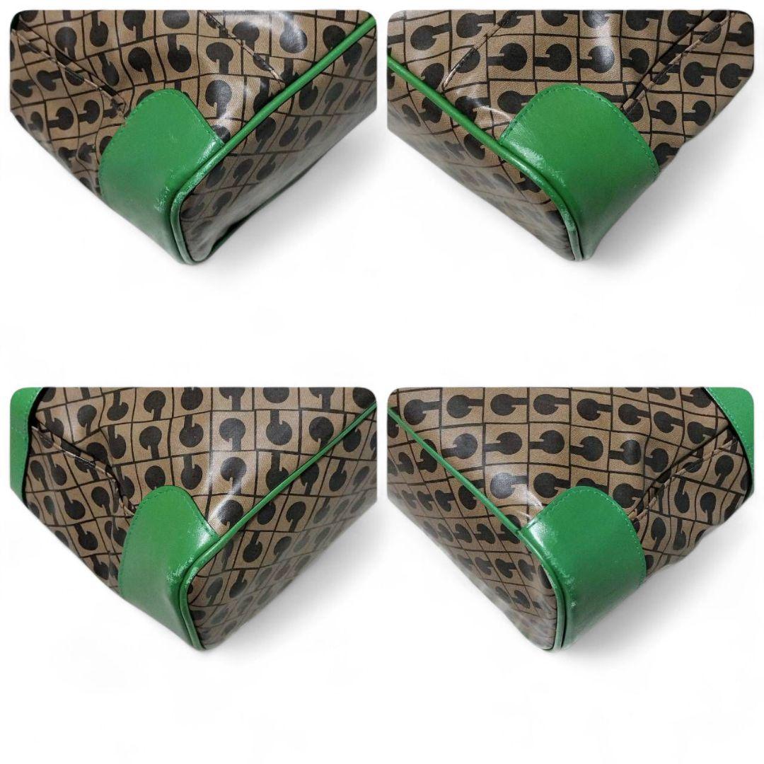 未使用級 ゲラルディーニ トートバック ワンショルダー ソフティ ハーフムーン