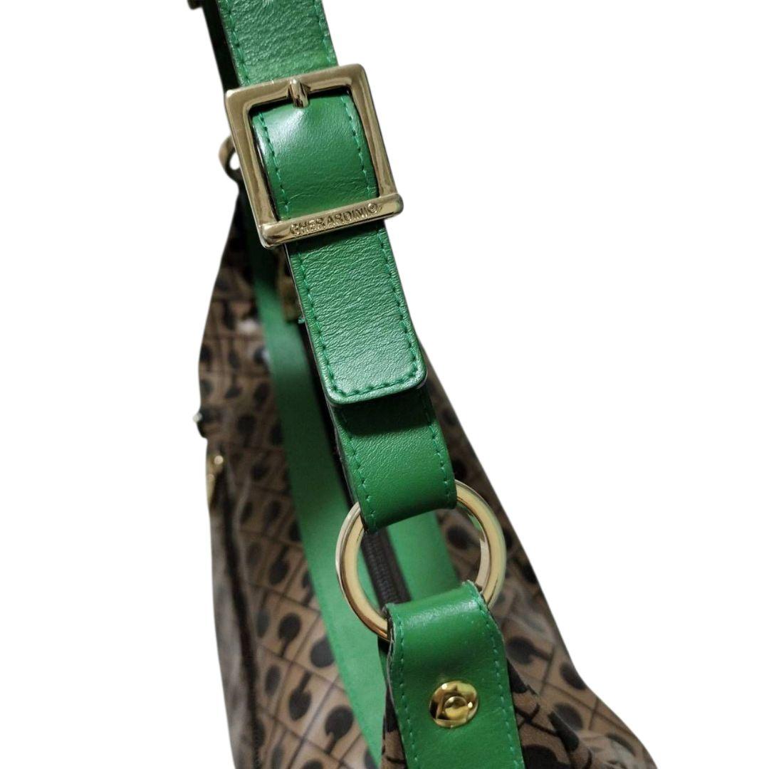 未使用級 ゲラルディーニ トートバック ワンショルダー ソフティ ハーフムーン