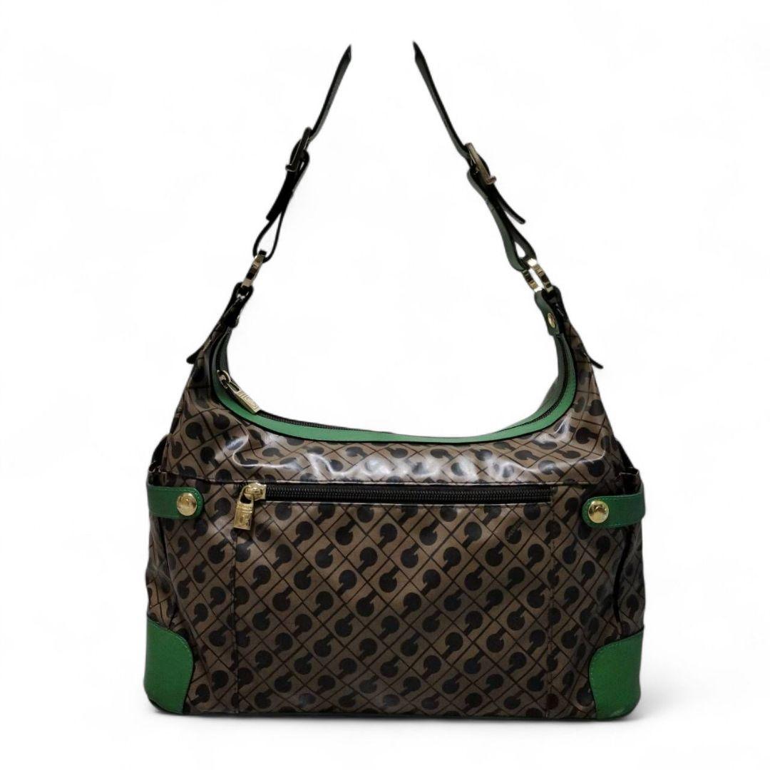 未使用級 ゲラルディーニ トートバック ワンショルダー ソフティ ハーフムーン