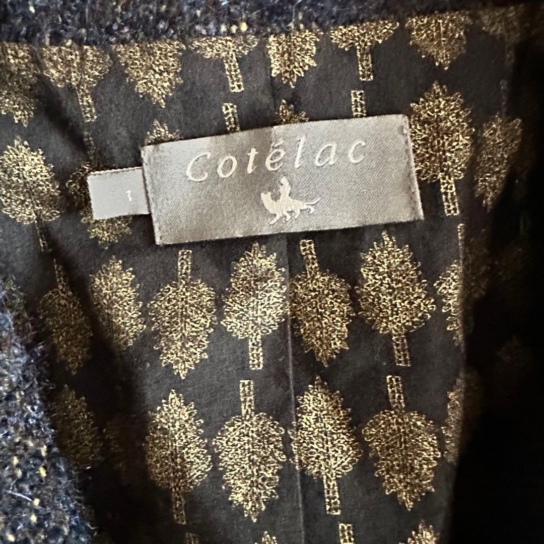 Cotelac コテラック チェスターコート モヘヤ アルパカ ウール