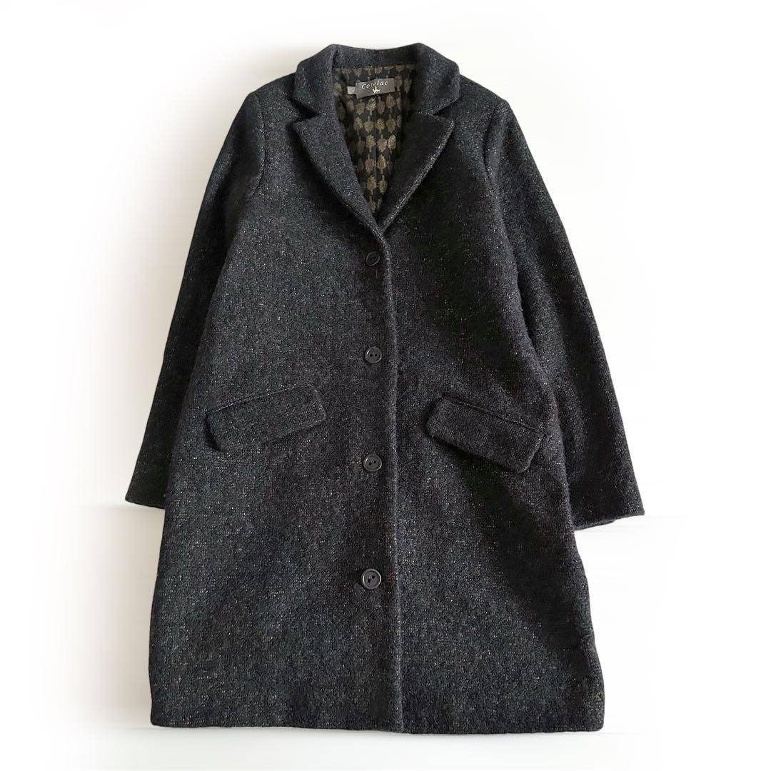 Cotelac コテラック チェスターコート モヘヤ アルパカ ウール
