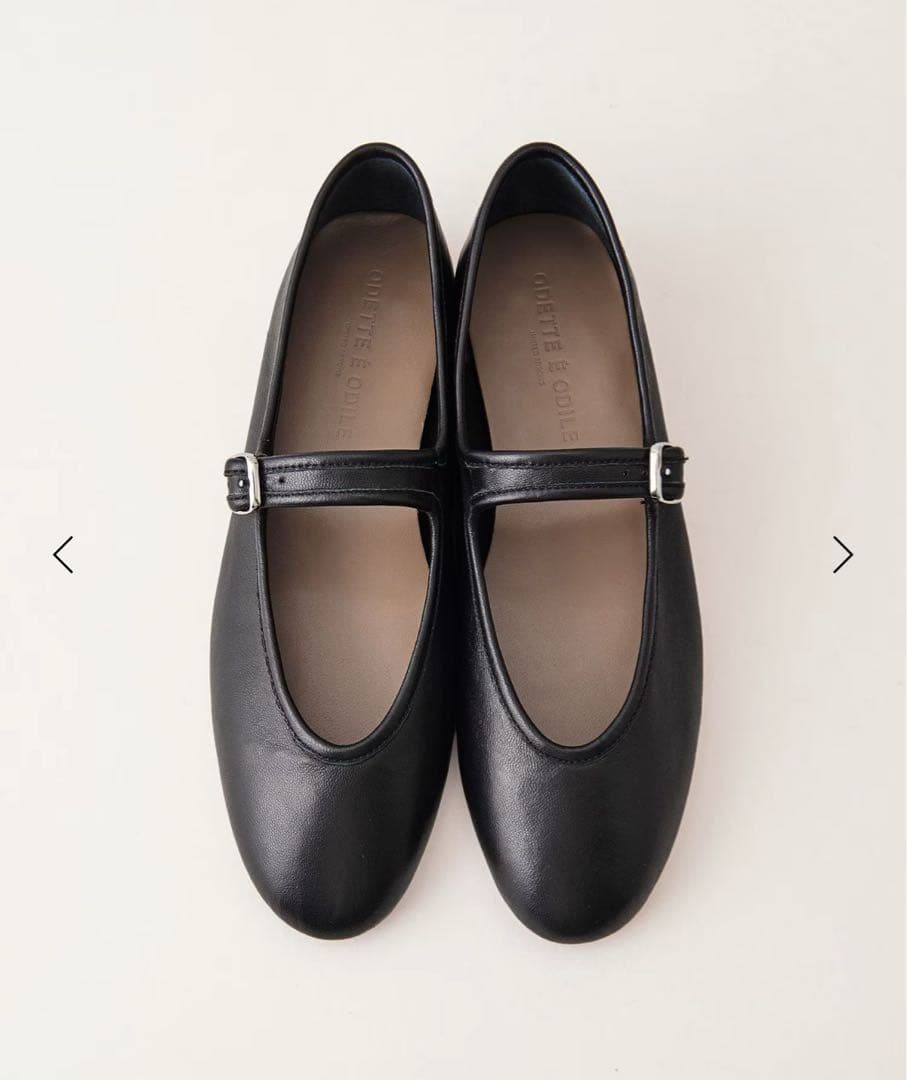 新品　オデットエオディール　メリージェーンソフト フラットシューズ　23.0cm