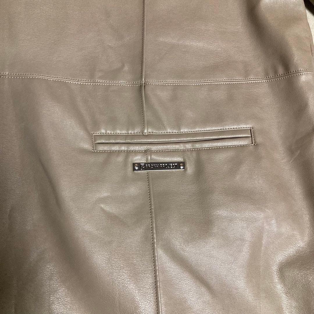 【にこchan】PRANK PROJECT フェイクレザー ミニワンピース