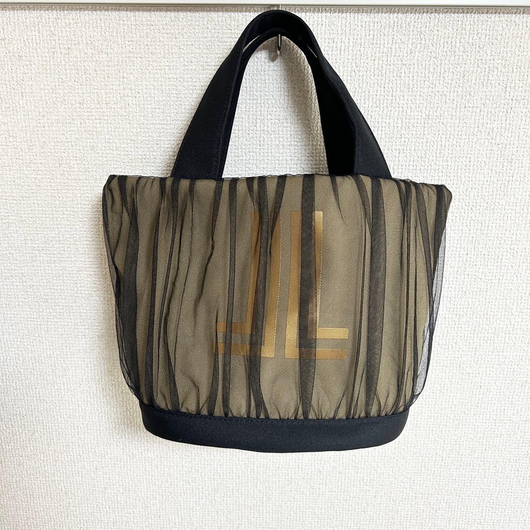 ろーとさん専用　ランバンオンブルー　シアーバックカーキ　トートバッグ