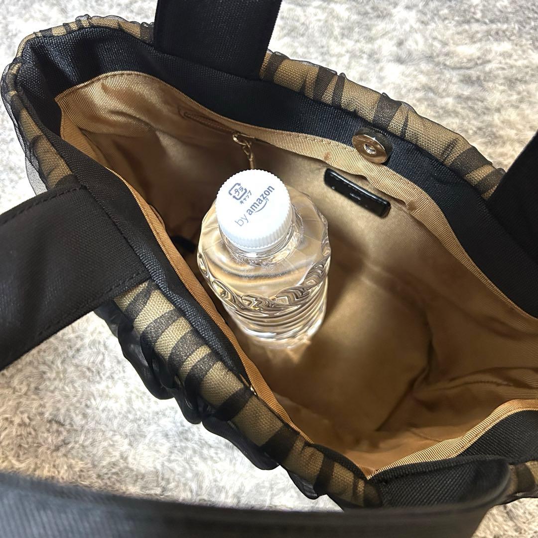 ろーとさん専用　ランバンオンブルー　シアーバックカーキ　トートバッグ