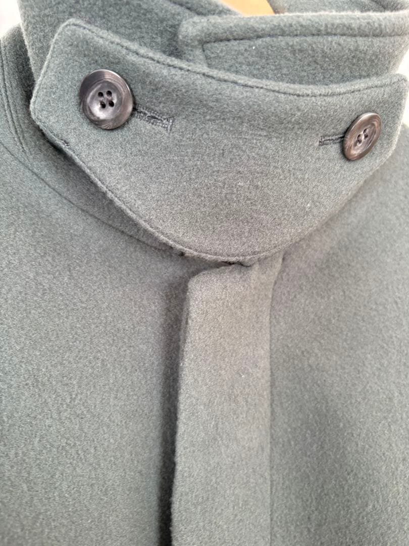 【美品】CULLNI グリーンオーバーサイズコート