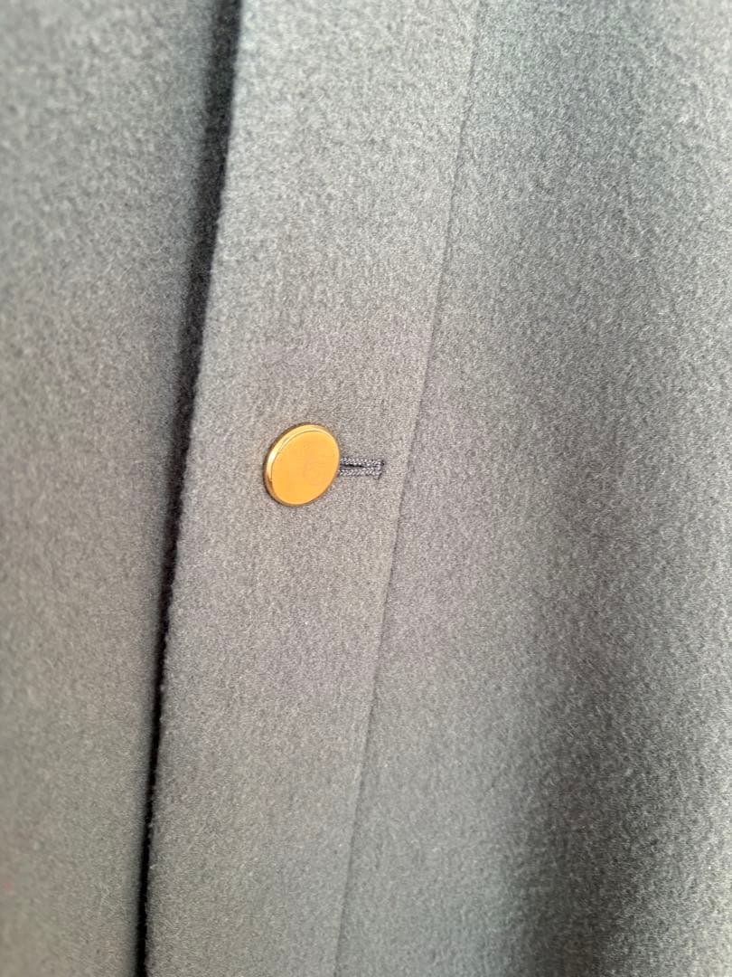 【美品】CULLNI グリーンオーバーサイズコート