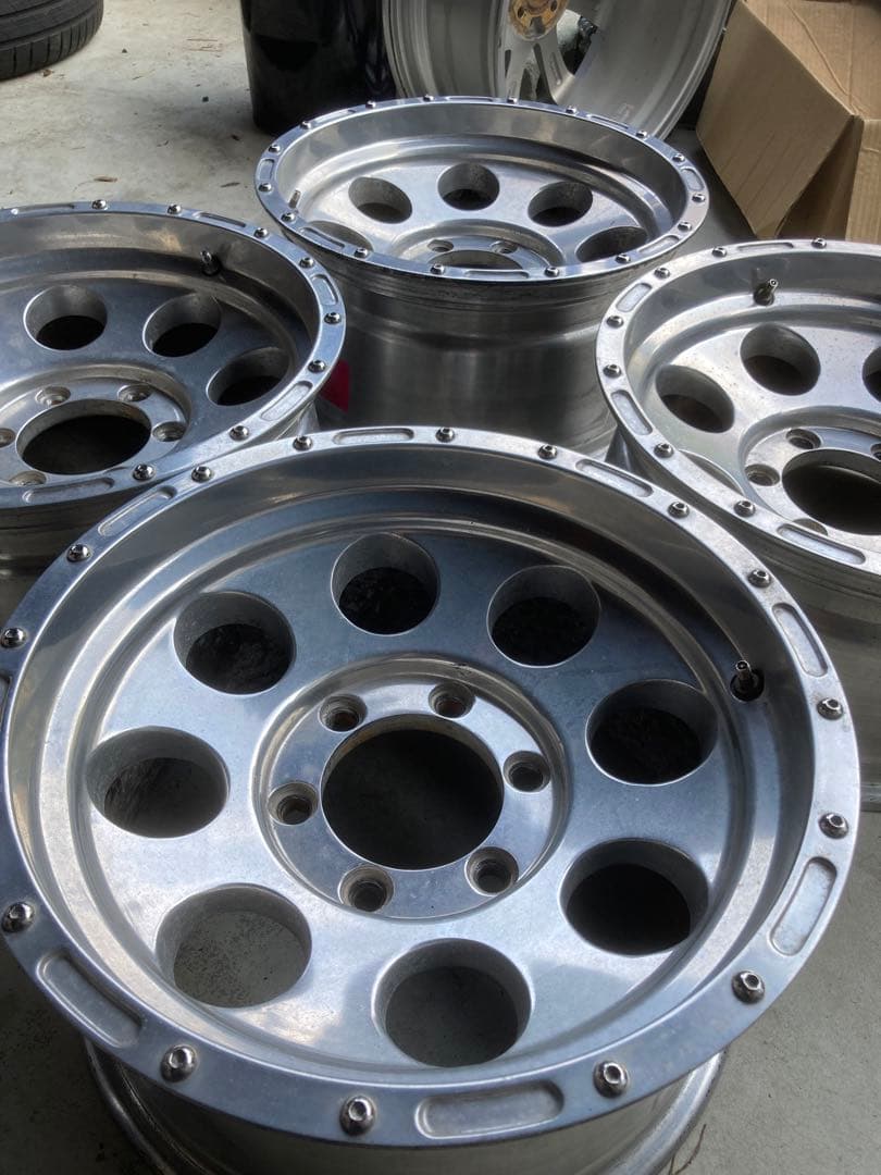 ミントさん専用② 美品！ミッキートンプソン風16インチアルミ　ハイラックス等