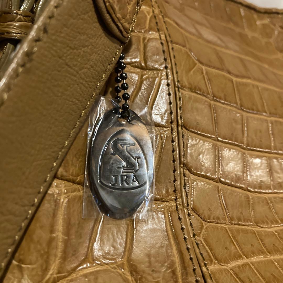 【希少】GARBO ガルボ　最高級　マテリアルクロコダイル　2WAY ショルダー