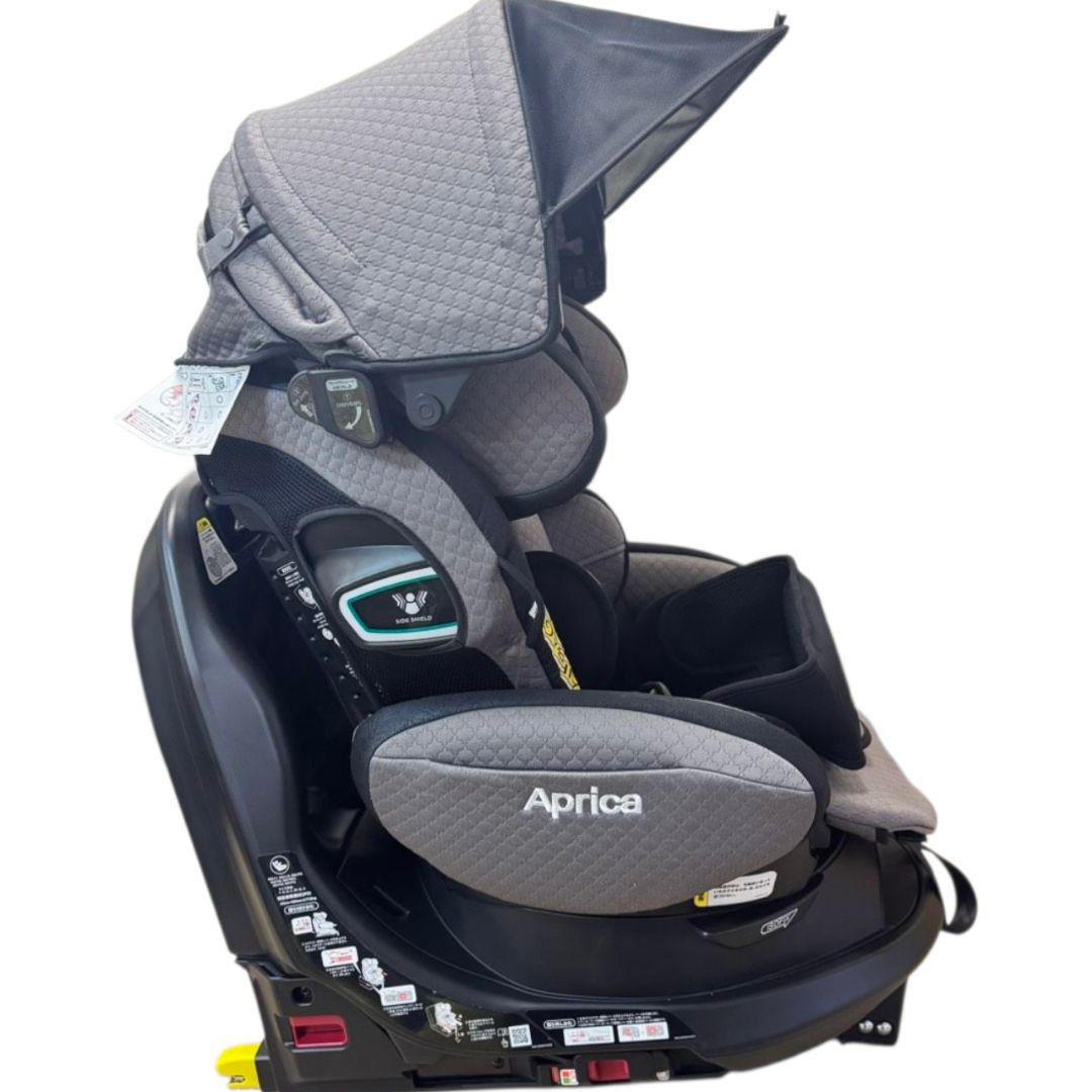 【クリーニング済】アップリカ ISOFIX 360°セーフティープレミアムAB