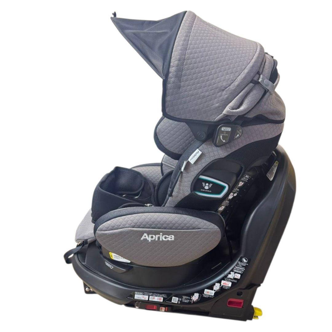【クリーニング済】アップリカ ISOFIX 360°セーフティープレミアムAB
