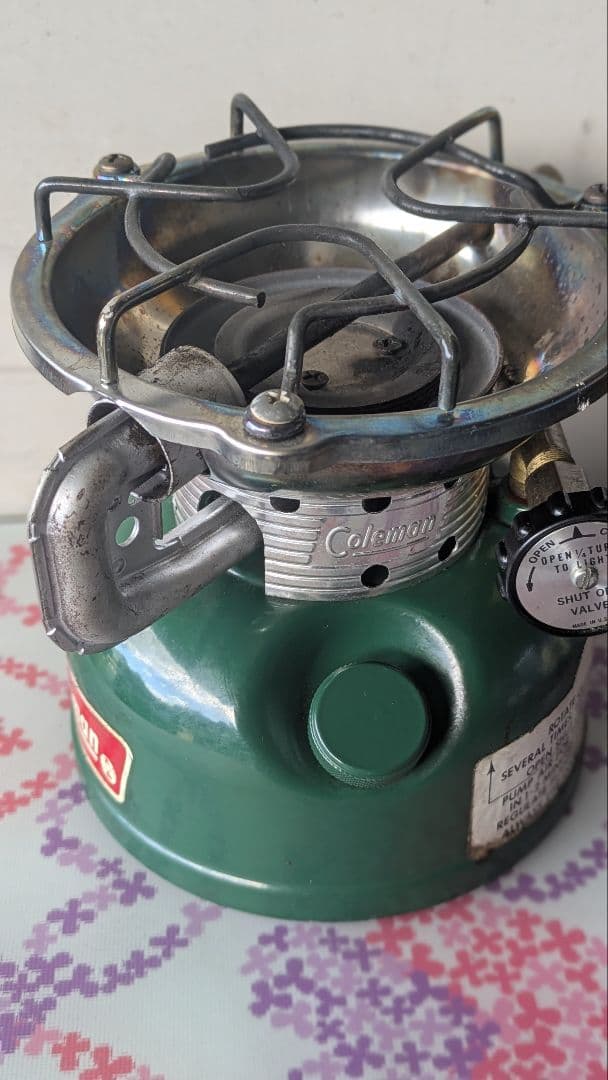 t*5様 414 コールマン502 バーナー　1979年製造　レア