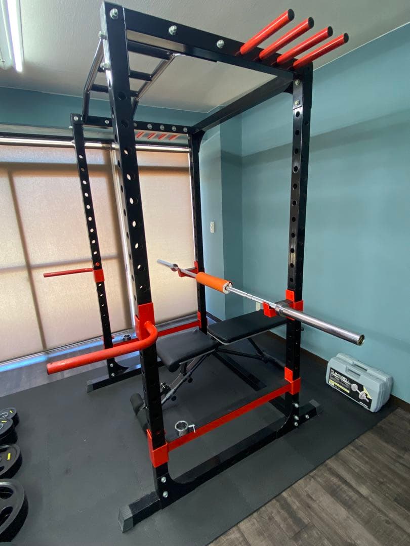 パワーラック　シャフト、プレート付き