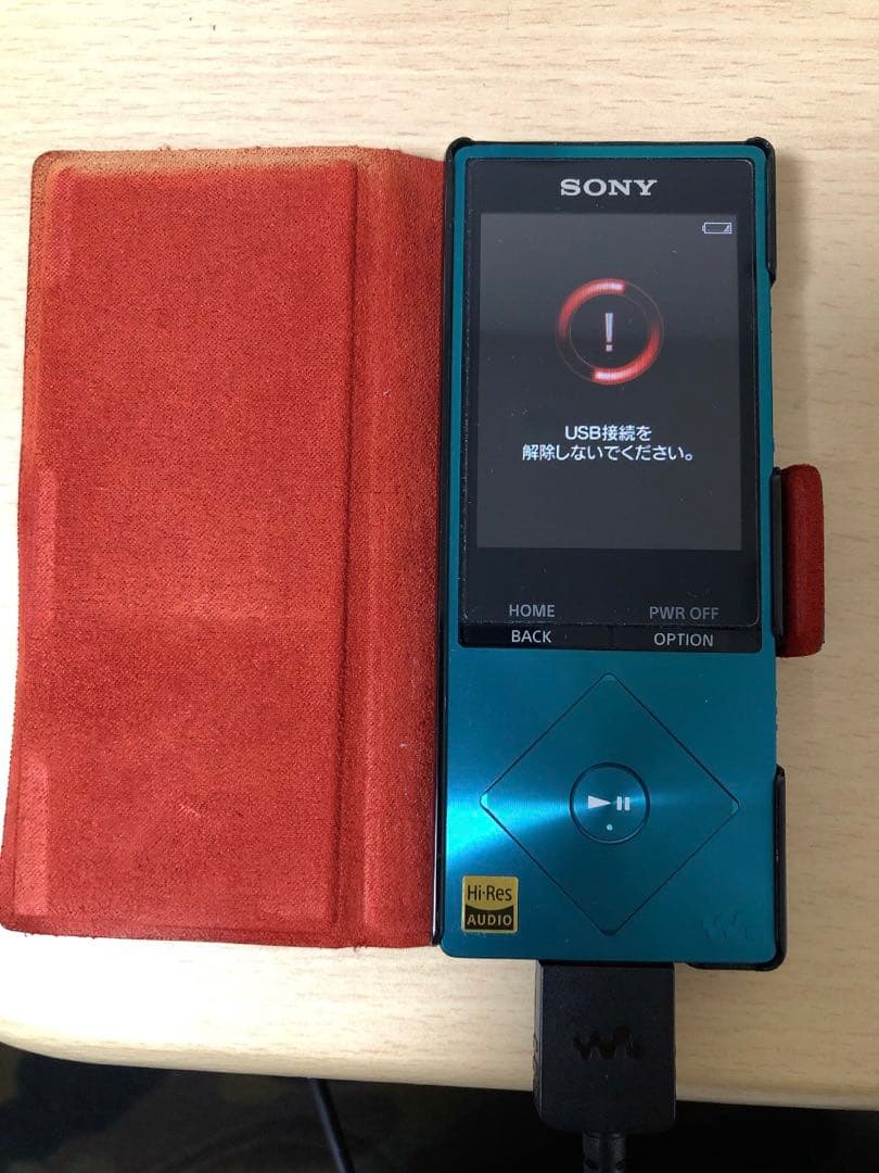 【超美品】SONY NW-A26HNデジタルオーディオプレーヤー 青