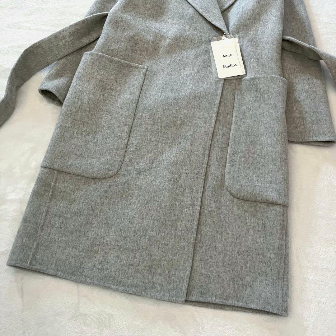 【新品タグ付】Acne Studios チェスターコート ロング丈ダブルウール