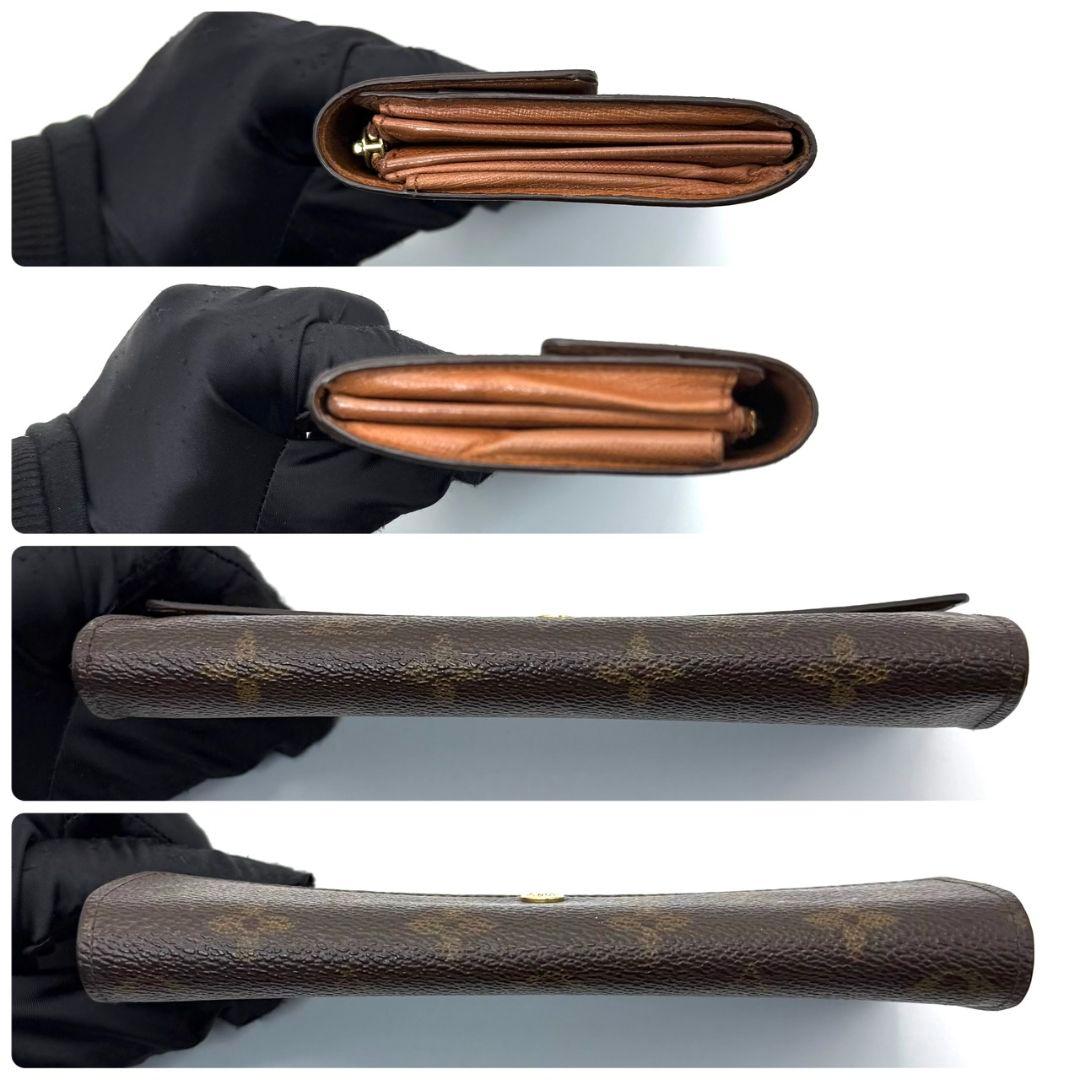 ルイヴィトン モノグラム ポシェット ポルトモネ クレディ 財布 サラ 2カード