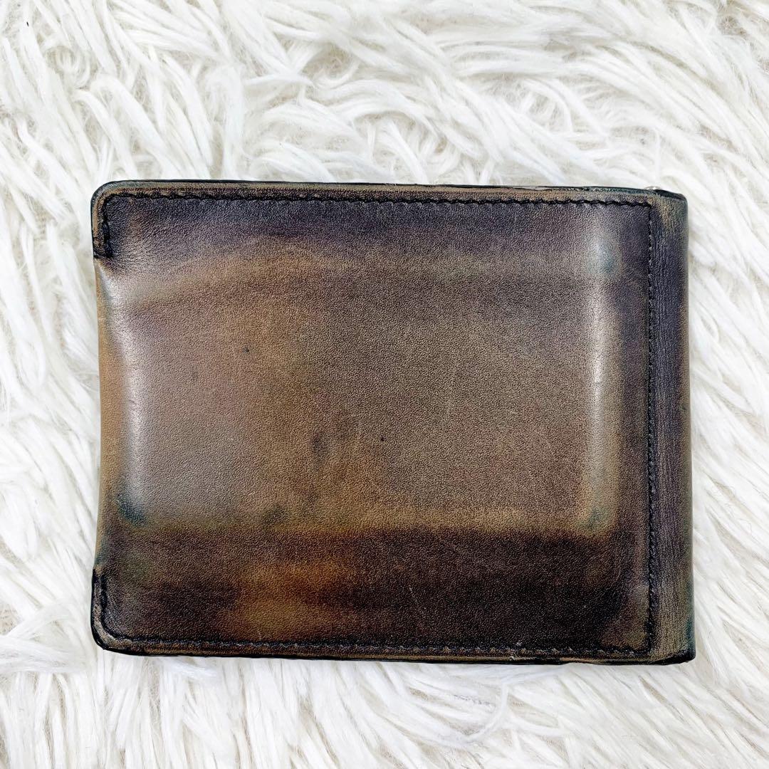 【✨美品✨】 ベルルッティ カリグラフィ マネークリップ エベネ