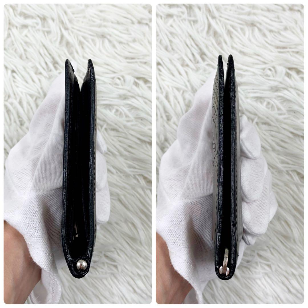 【✨美品✨】 ベルルッティ カリグラフィ マネークリップ エベネ