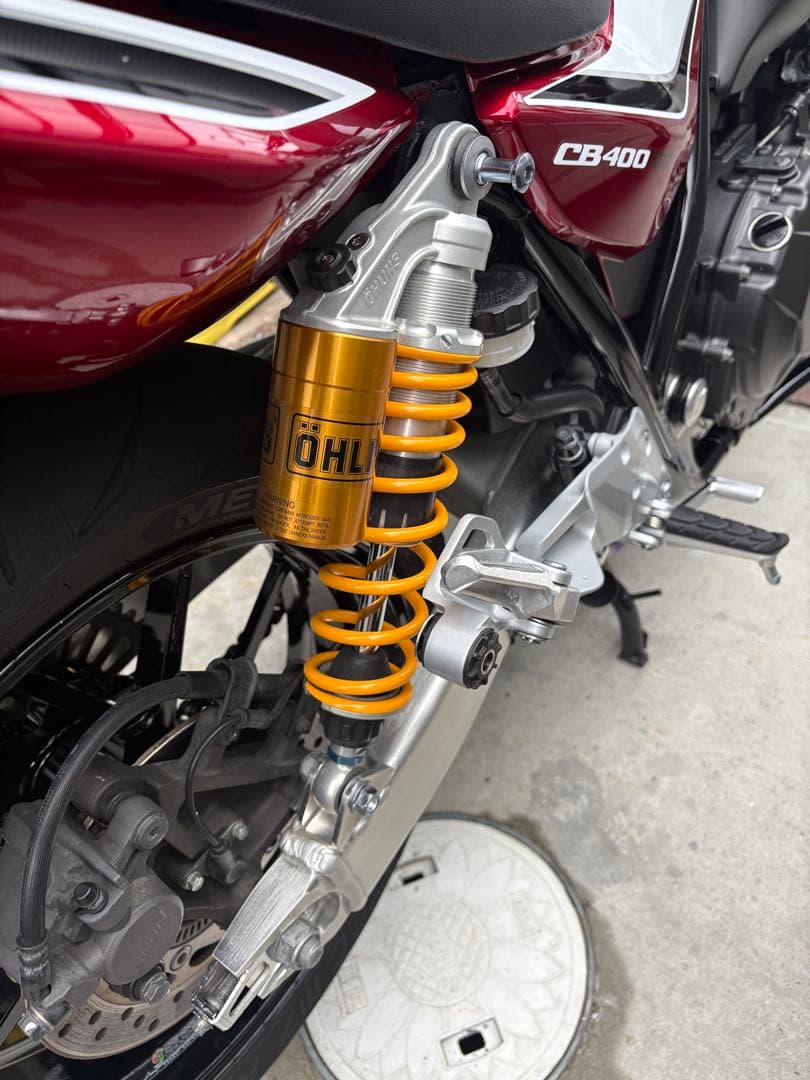 CB400SF/SB オーリンズ リアサスペンション レジェンド・ツイン