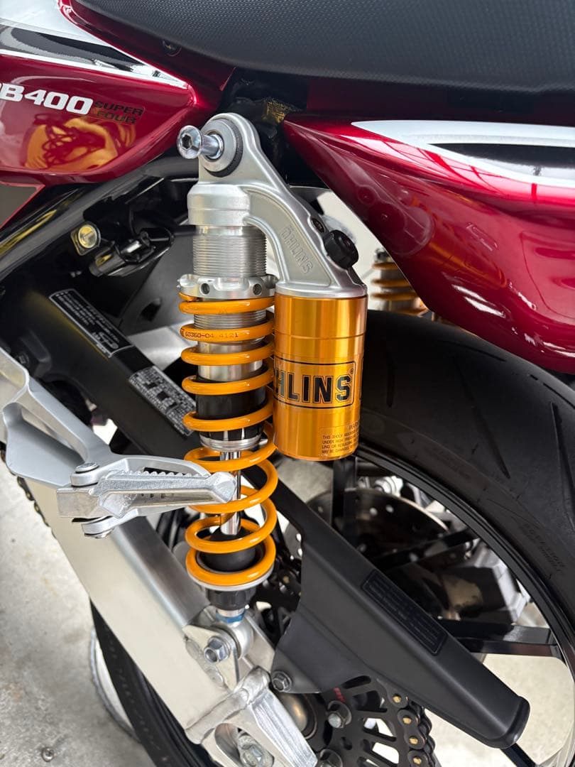 CB400SF/SB オーリンズ リアサスペンション レジェンド・ツイン