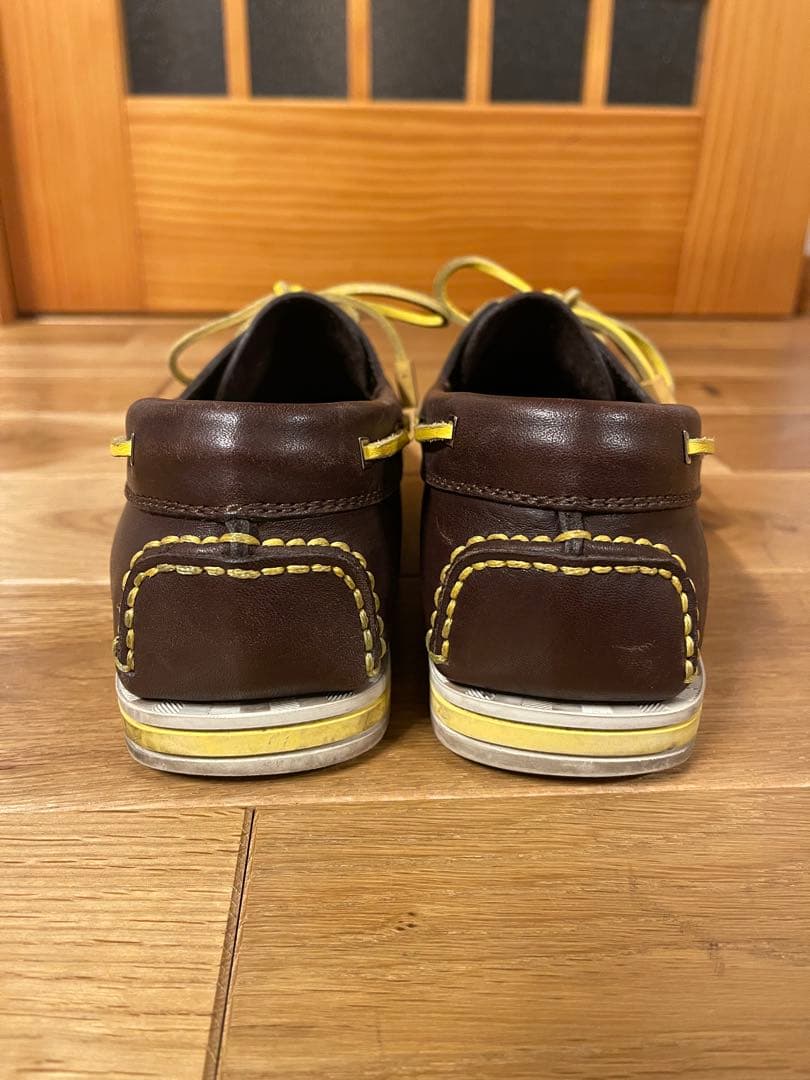 48.1014syルイヴィトン カップ レザー デッキシューズ 革靴
