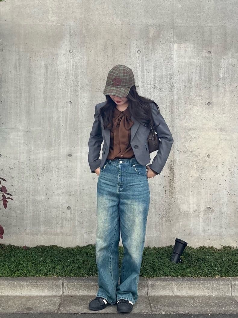 寝*ろ様 コンパクト テーラードジャケット TINA：JOJUN 全2色