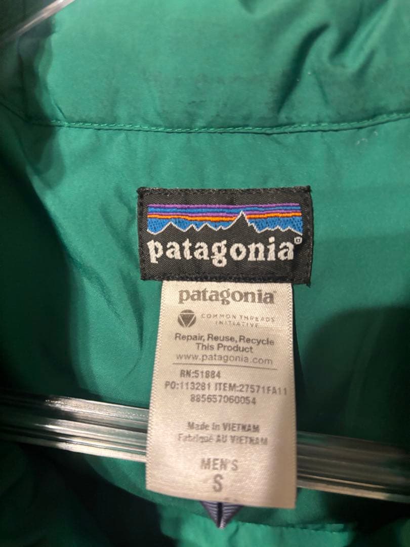 フトシ　patagoniaパタゴニア スリングショット　ダウンベスト