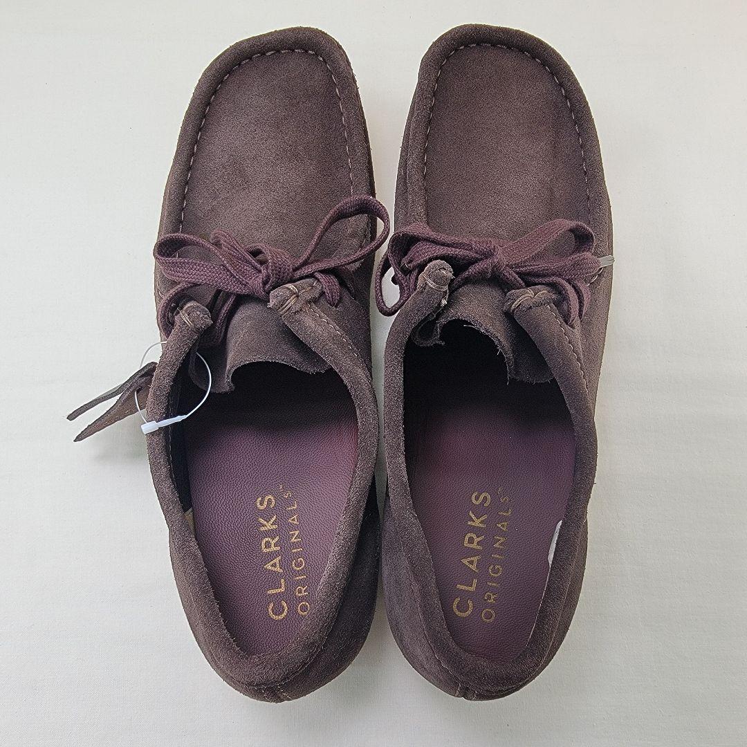 クラークス ワラビー ダークブラウン クレープソール UK8.5 26.5cm