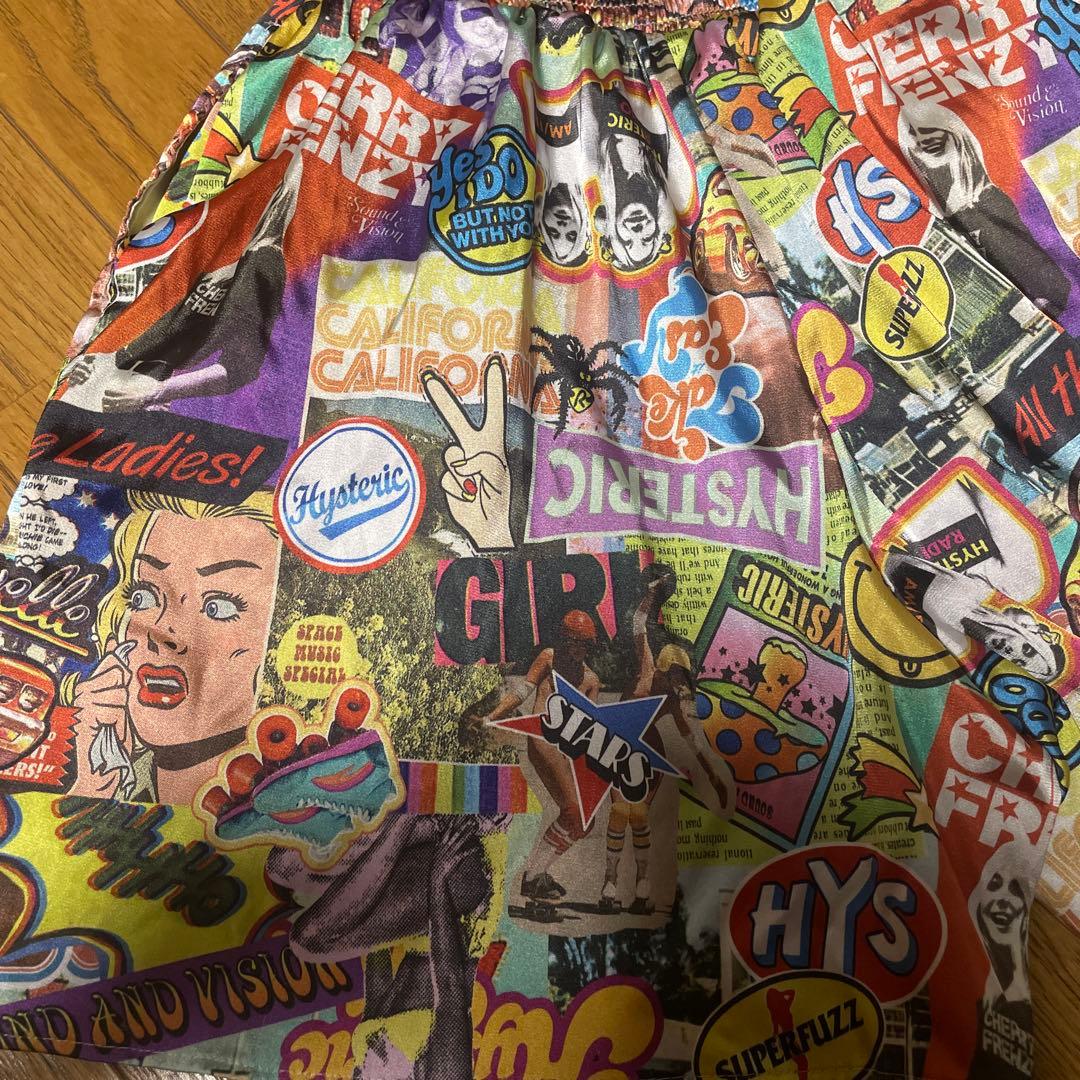 美品 HYSTERIC GLAMOUR ヒステリックグラマー ハーフパンツ