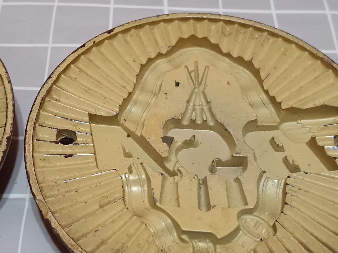 ネロ 希少BSA タンク小銃3丁 エンブレム 左右1組セット(やや難あり)