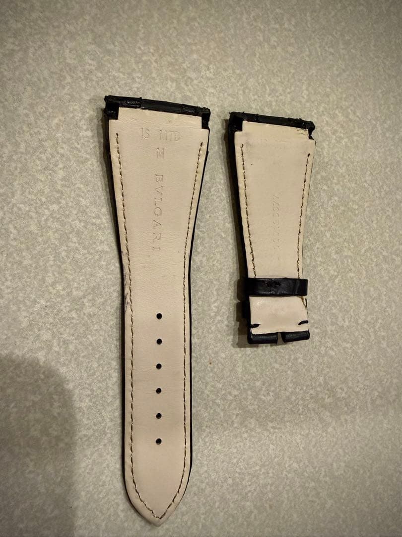 Bvlgari クロコダイル　時計ベルト