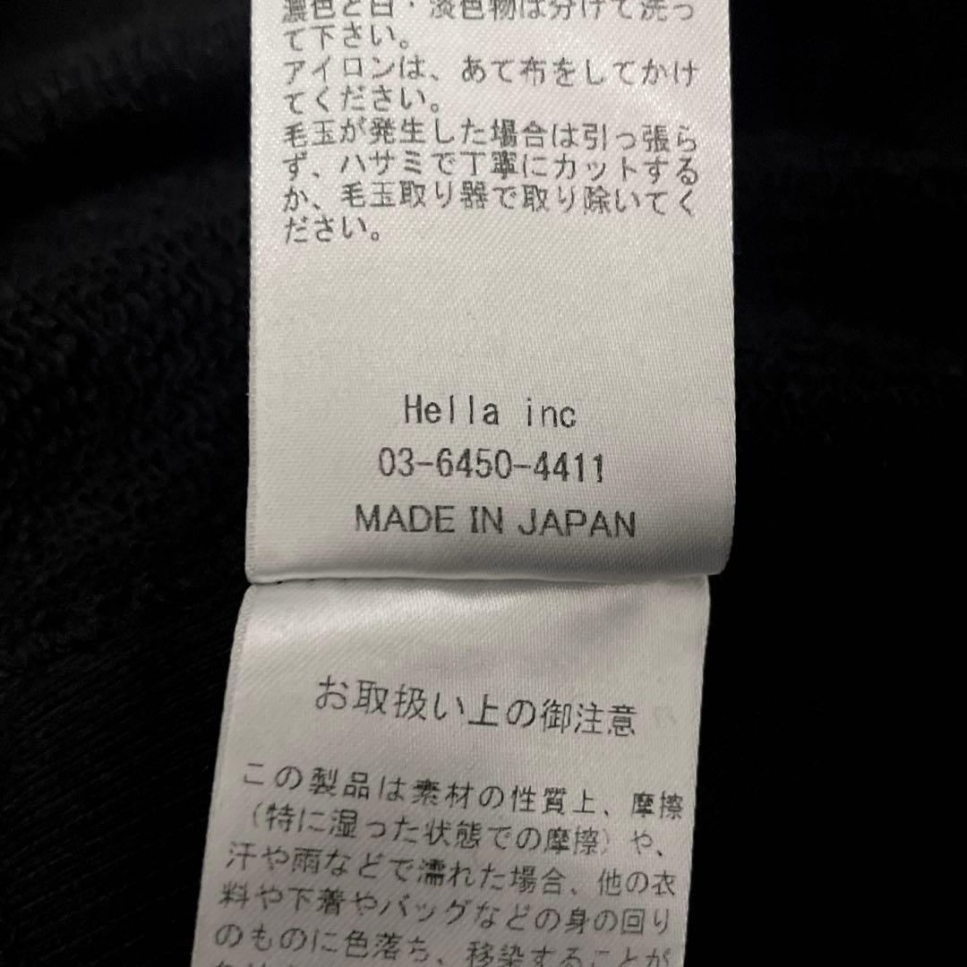 EDIT. FOR LULU別注　Hella ヘラ キーネックスウェット 日本製