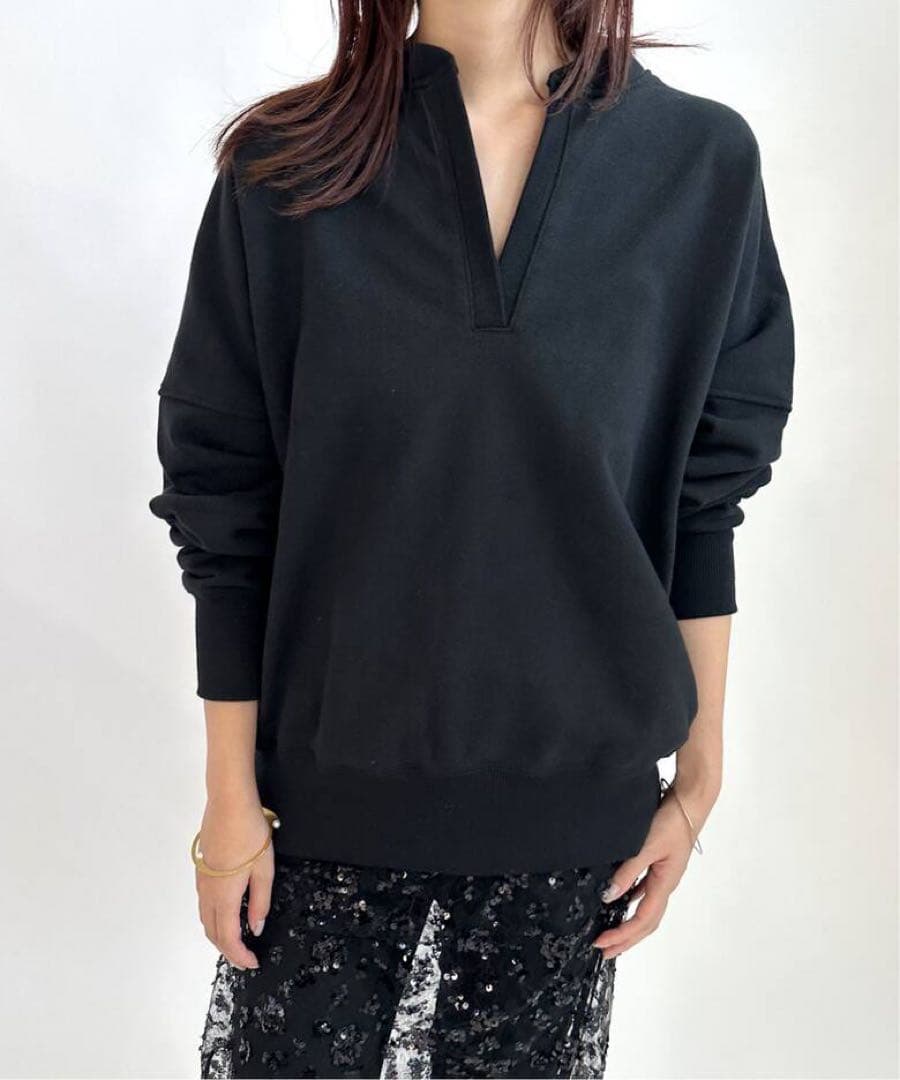 EDIT. FOR LULU別注　Hella ヘラ キーネックスウェット 日本製