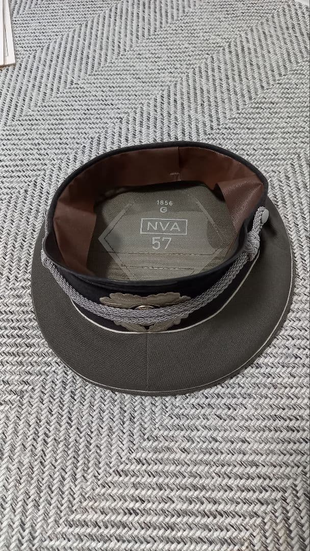 東ドイツ軍　陸軍　士官向け制帽 サイズ57