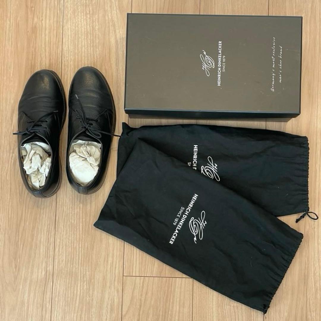 Heinrich Dinkelacker RIO ブラック/シボ革/uk7