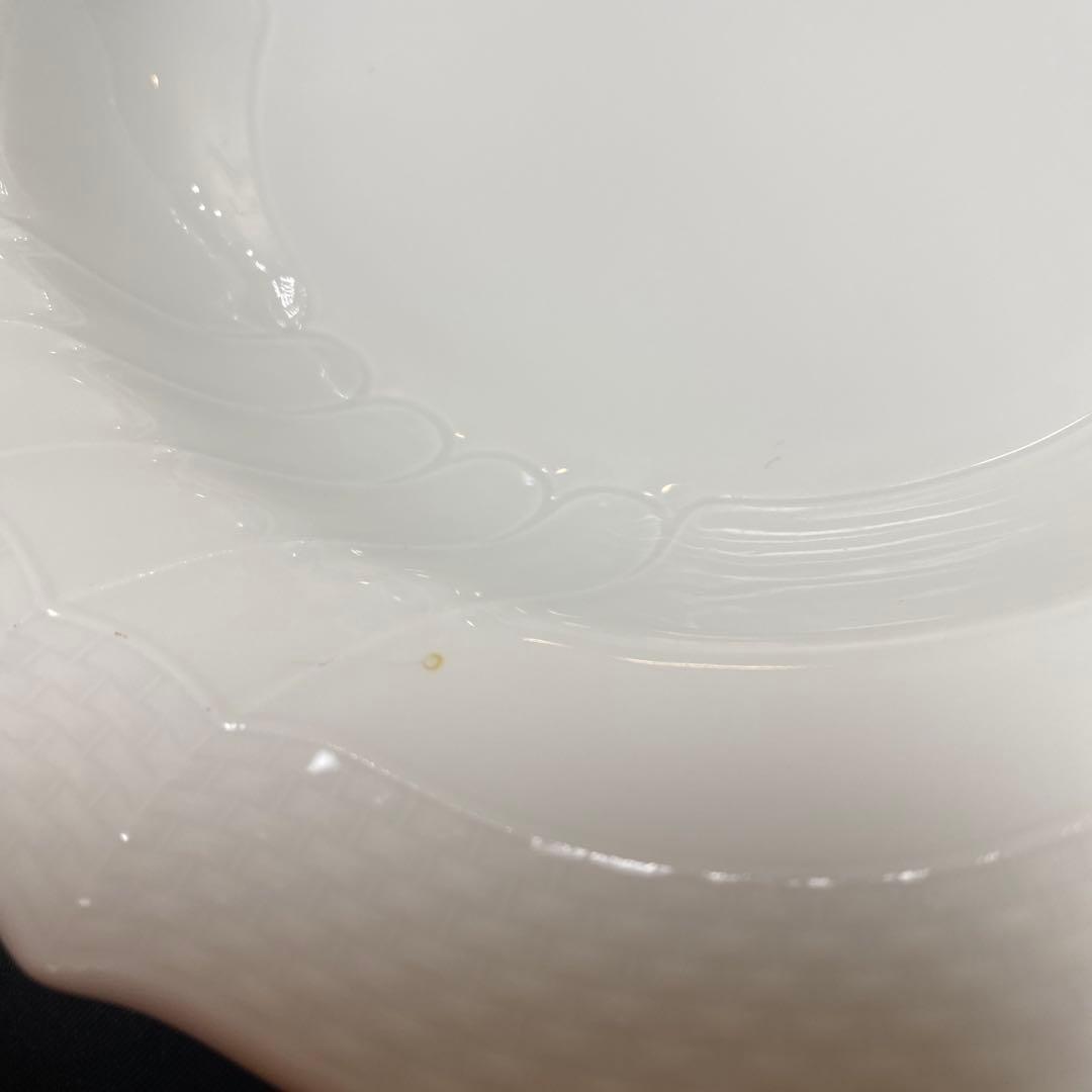 リチャードジノリ　ベッキオホワイト　スーププレート20cm6枚➕1枚