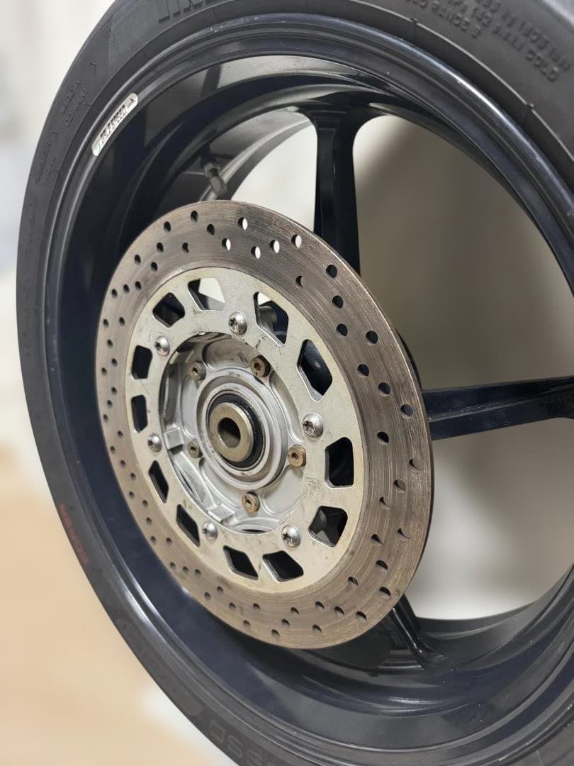 V-max(～'07) ゲイルスピードType-Cアルミ鋳造ホイールタイヤset