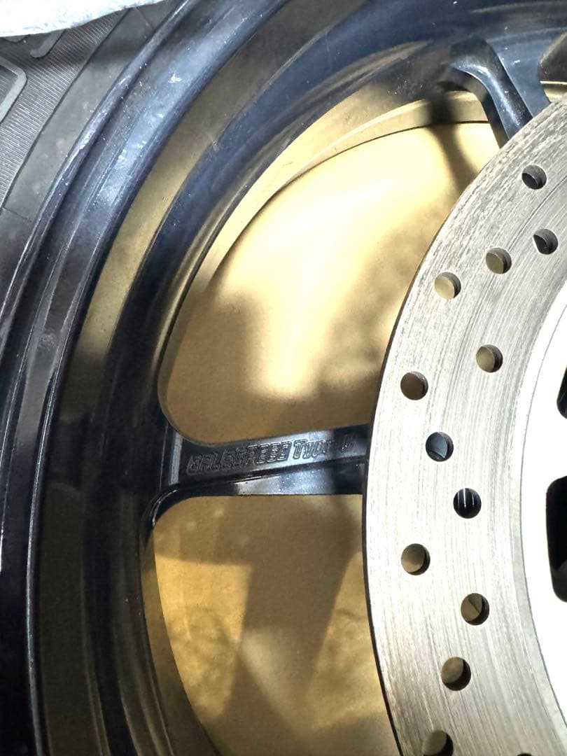 V-max(～'07) ゲイルスピードType-Cアルミ鋳造ホイールタイヤset