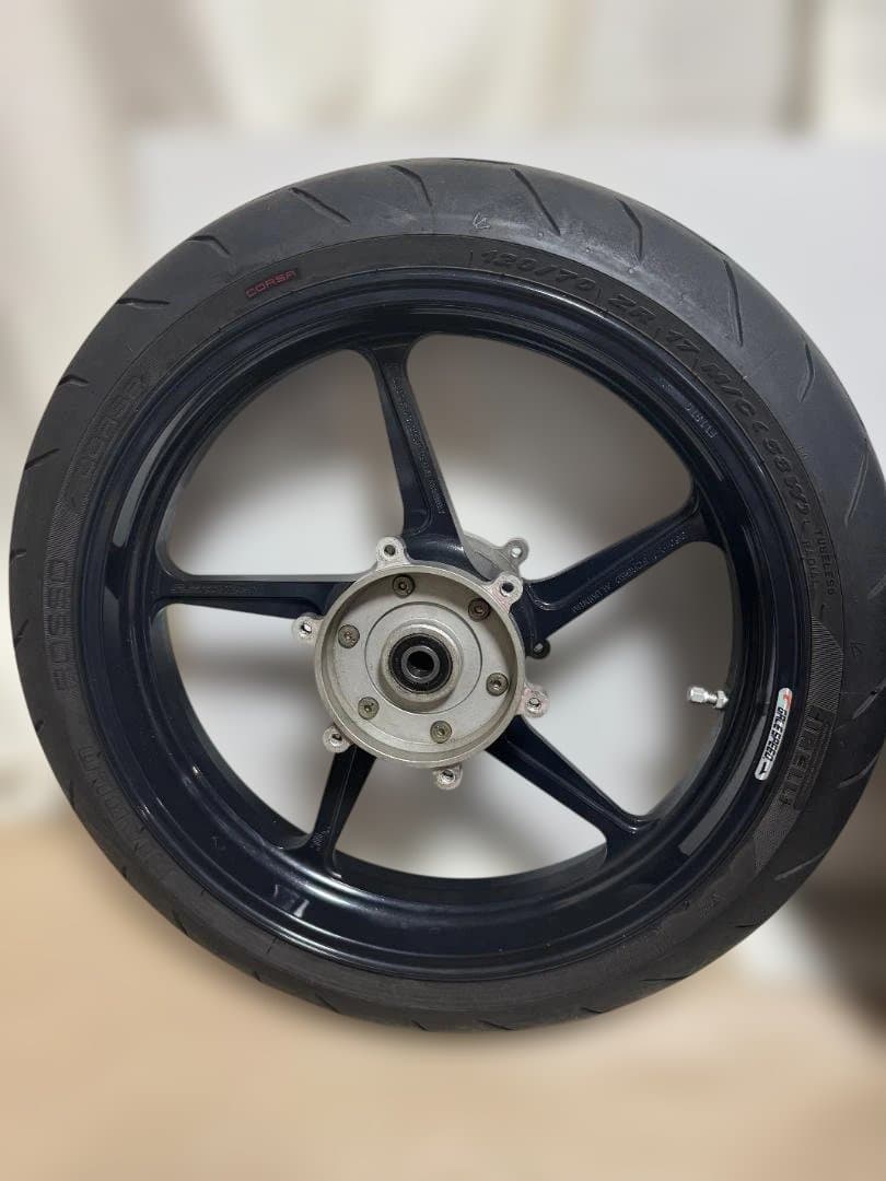 V-max(～'07) ゲイルスピードType-Cアルミ鋳造ホイールタイヤset