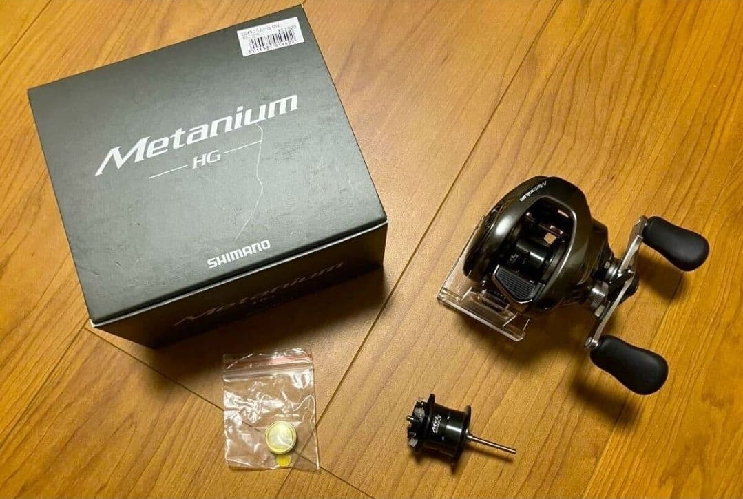 極美品 20メタニウム HG nium シマノ SHIMANO ベイト