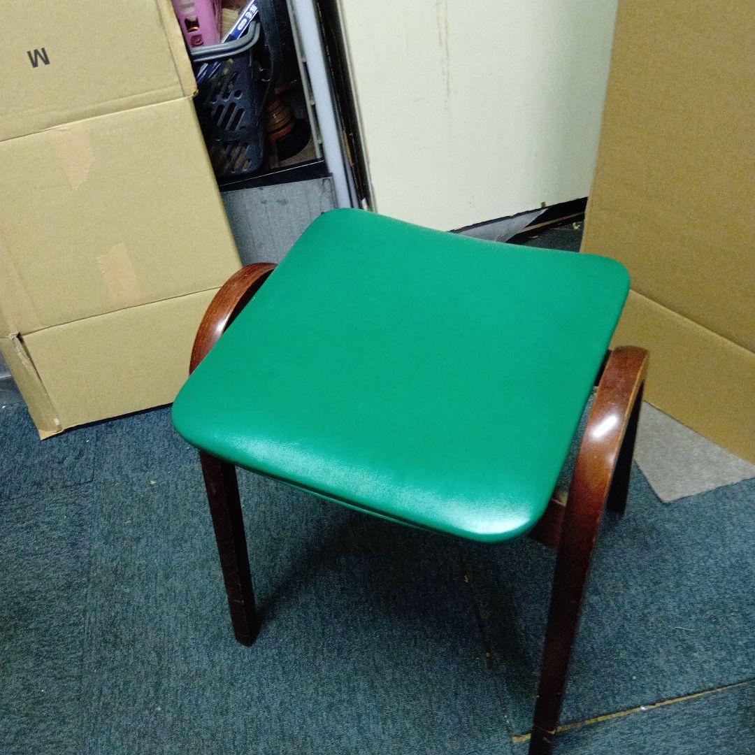 秋田木工 木製スツール 剣持勇 椅子2脚