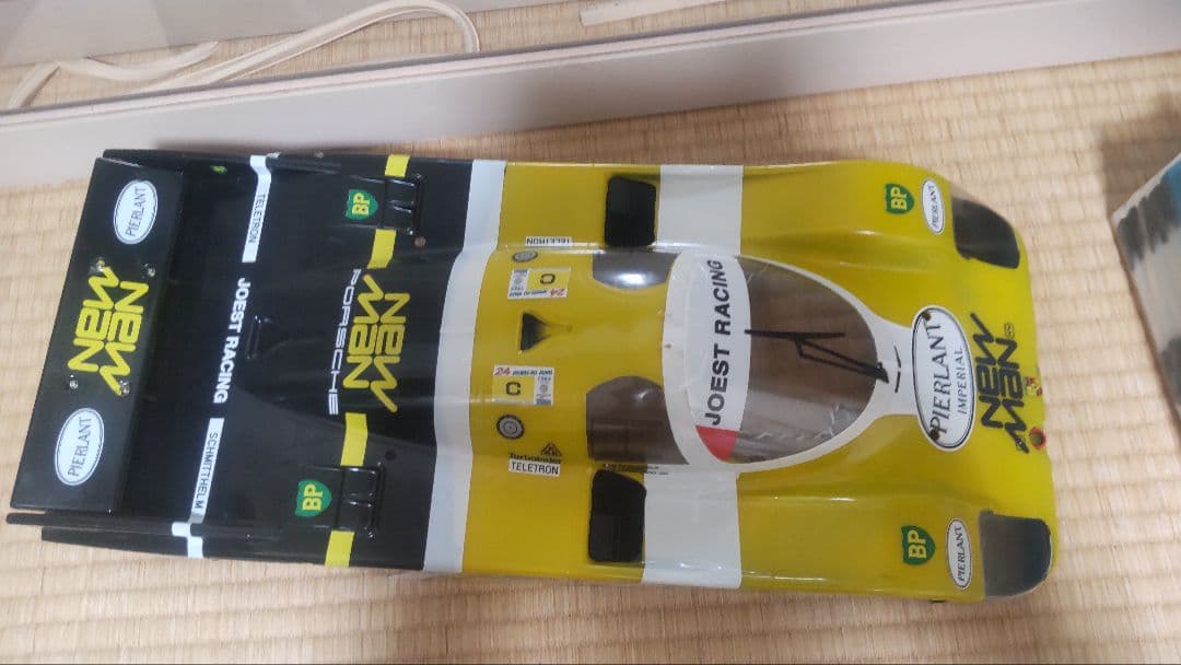 LED付 newman ポルシェ 956 ボディ Cカー用