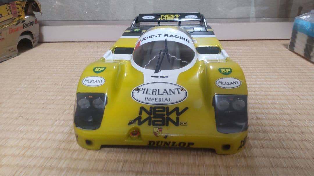 LED付 newman ポルシェ 956 ボディ Cカー用