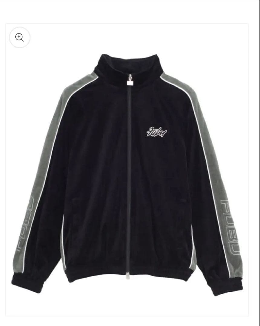 【新品未使用】FUBU ベロアセットアップ 【希少カラー】 ブラックLサイズ