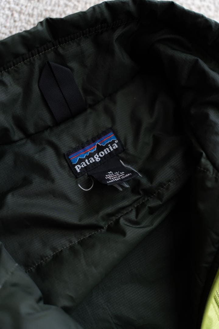 【希少】Patagonia パフボールベスト アシッドグリーン M
