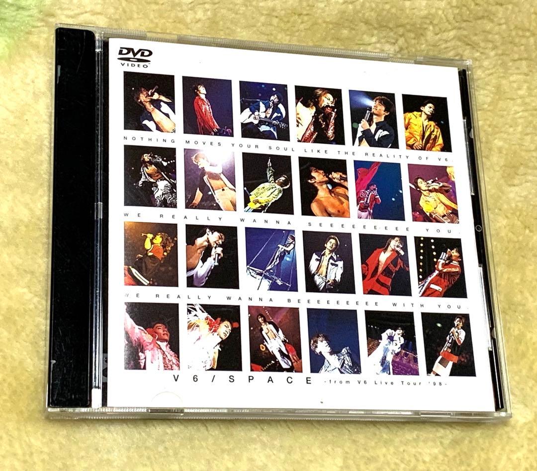 【帯あり】V6／SPACE-from V6 Live Tour’98-（DVD）