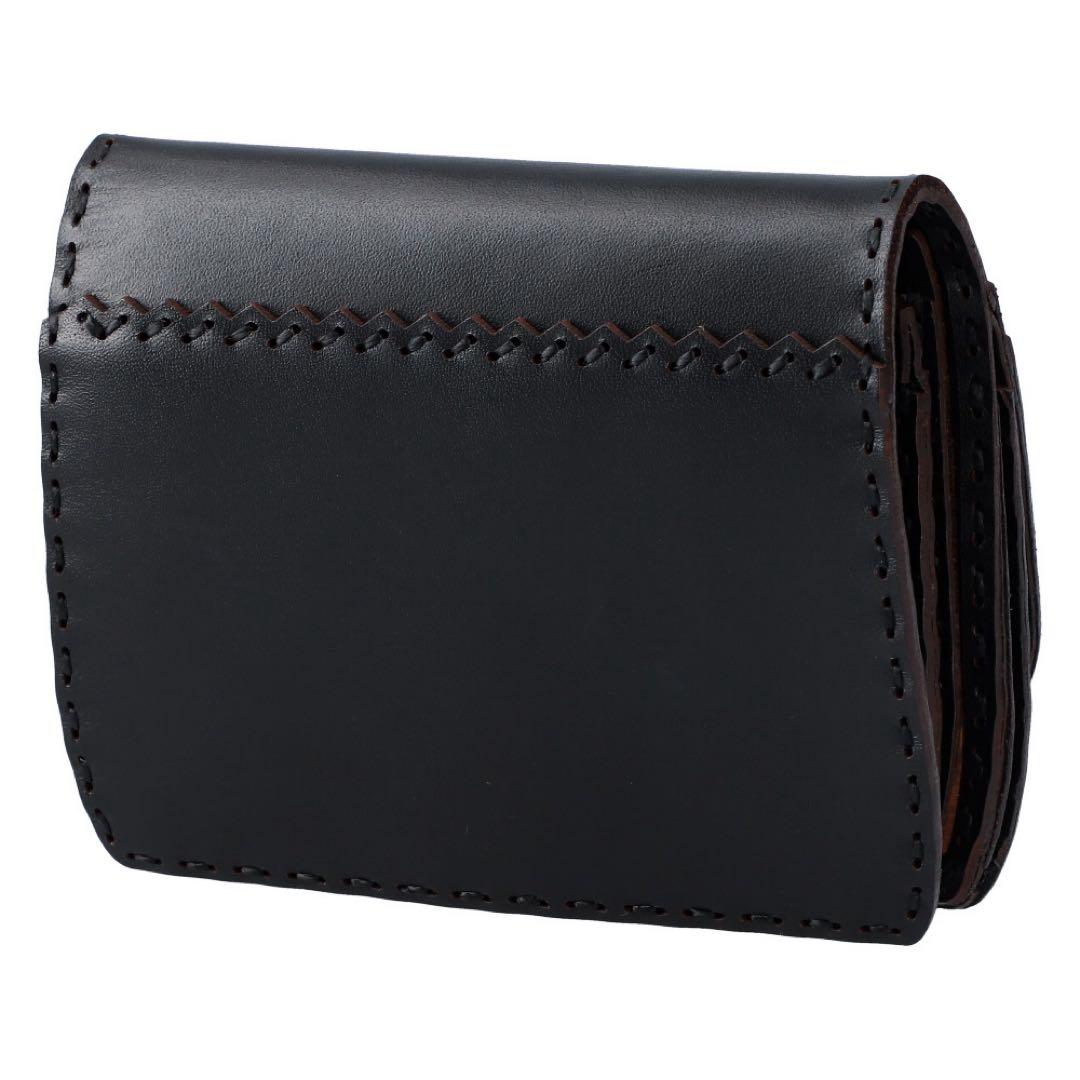 883　　Totoro 黒いレザー財布