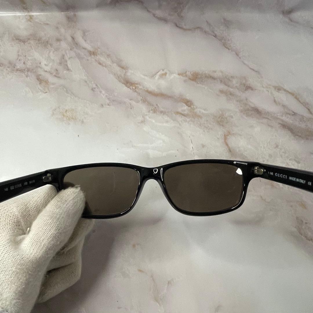 GUCCI グッチ スクエア Y2K モード サングラス ケース付き レア